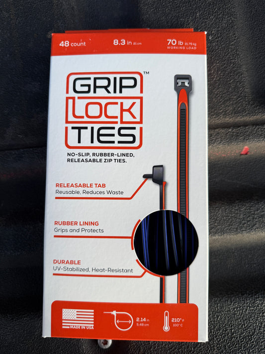 8.3" Grip Lock Ties
