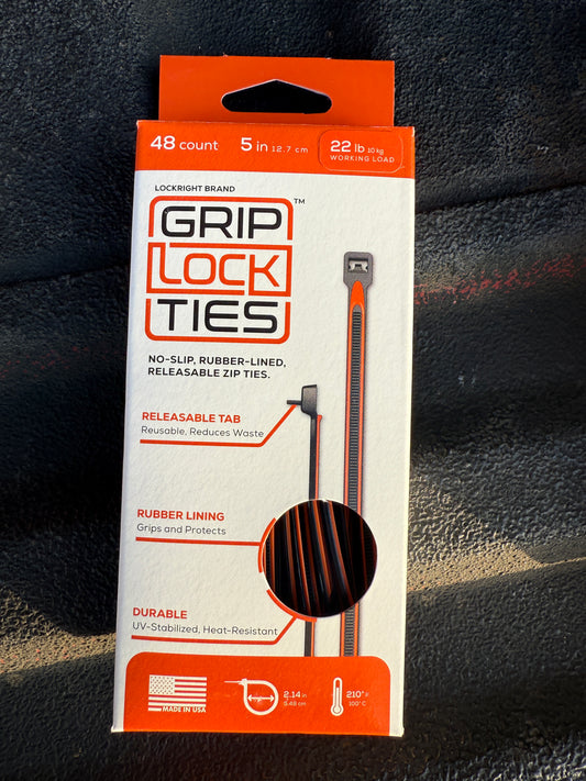 5” Grip Lock Ties